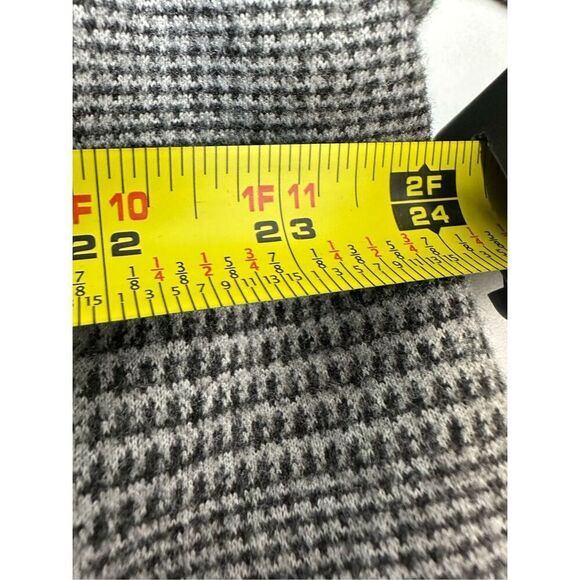 Old Navy Women’s Double-Breasted Textured Houndstooth Plaid Blazer Sz XL - Picture 8 of 15